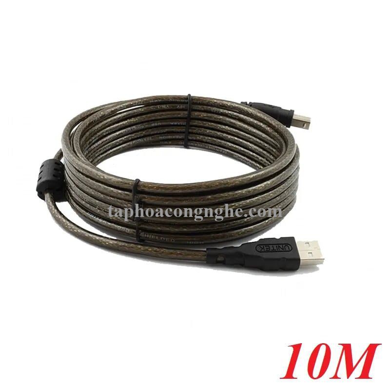 Unitek 95338 Y-C431 2.0 10M Cáp Usb In có IC khuếch đại bọc chống nhiễu 30095338